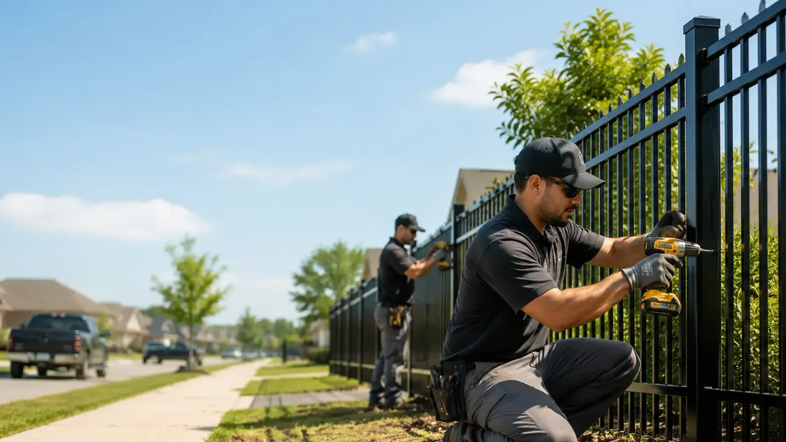 Metal Fence Installation in Buckley, MI